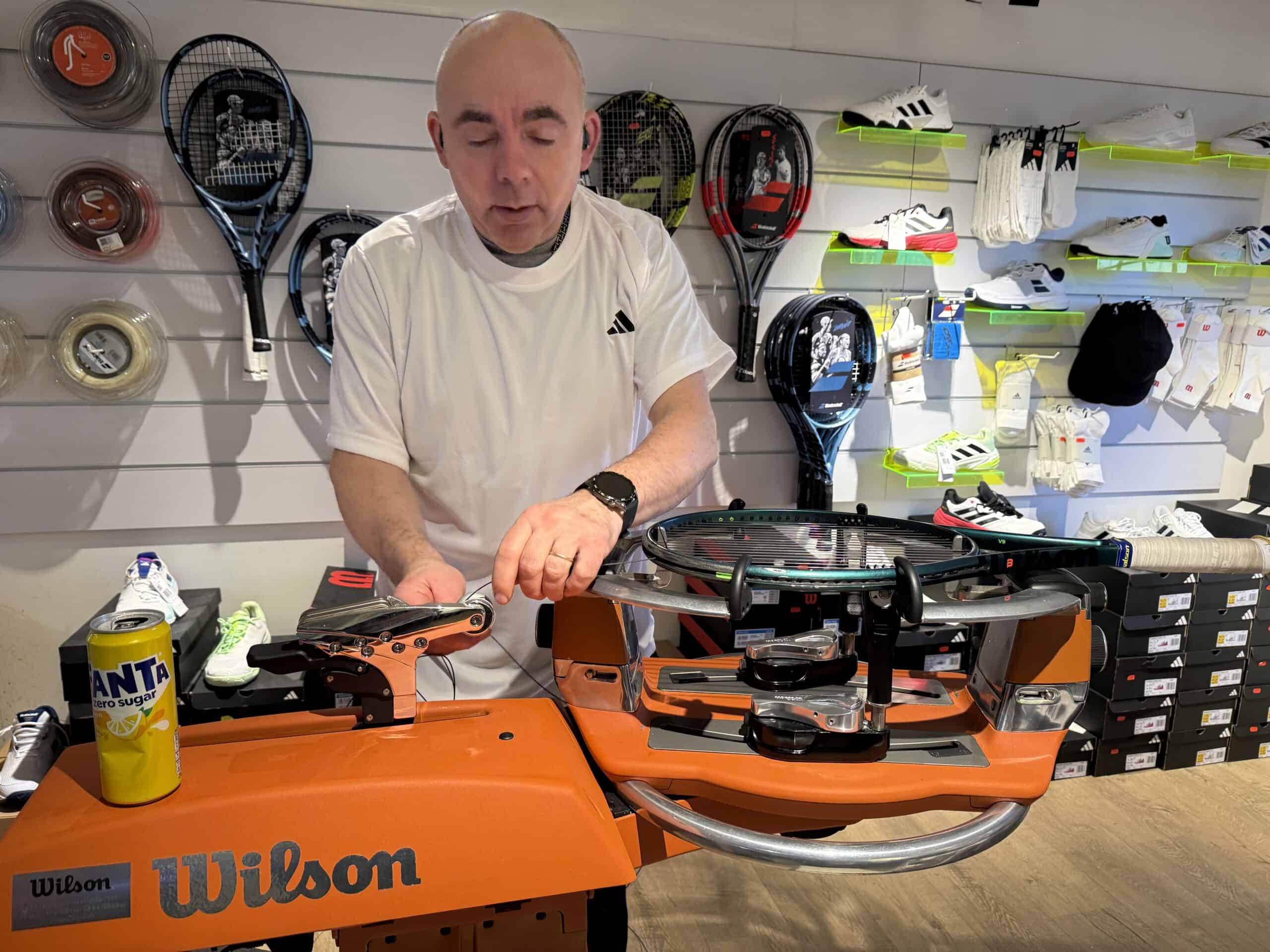 Shop med allt för tennis